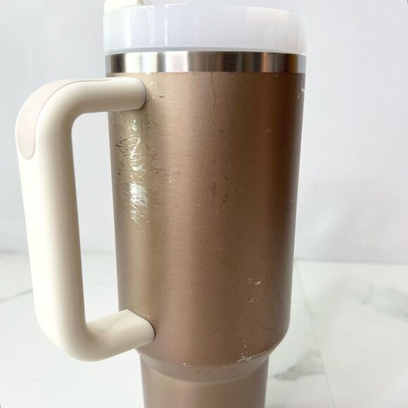 Stanley Quencher H2.0 FlowState Rose Quartz Glow 40 oz Tumbler - Picture 6 of 10